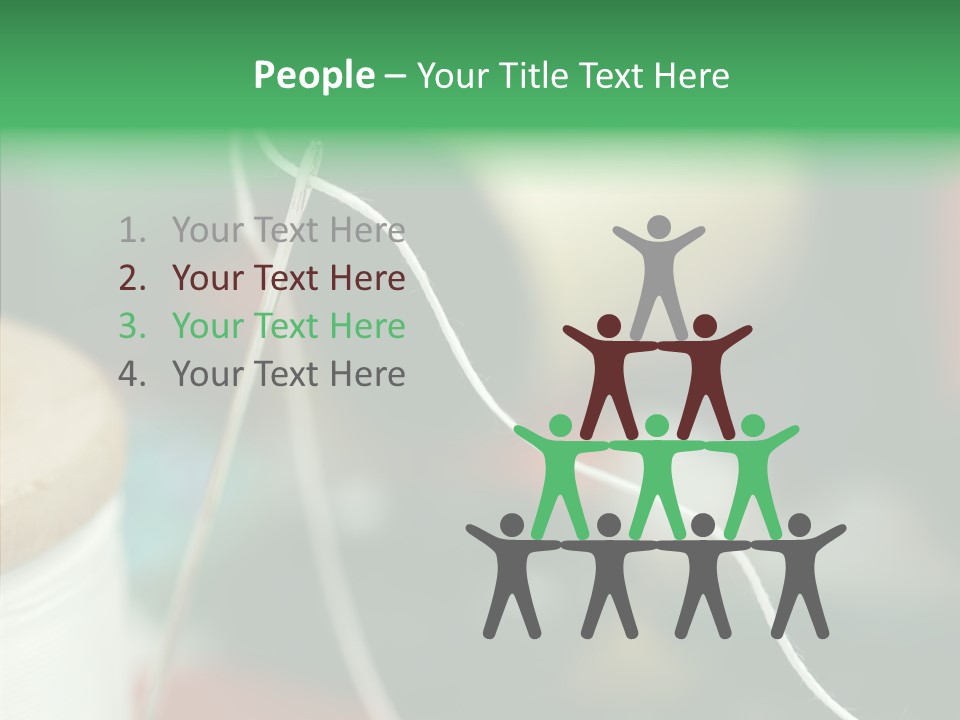 Tangle Darn Work PowerPoint Template