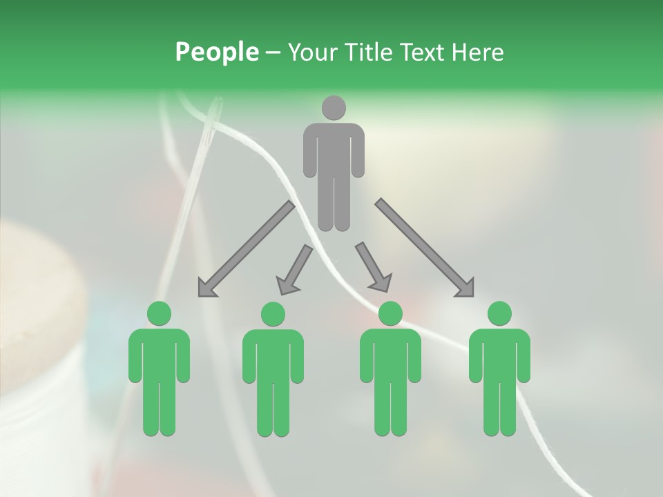 Tangle Darn Work PowerPoint Template