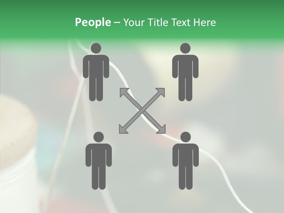 Tangle Darn Work PowerPoint Template