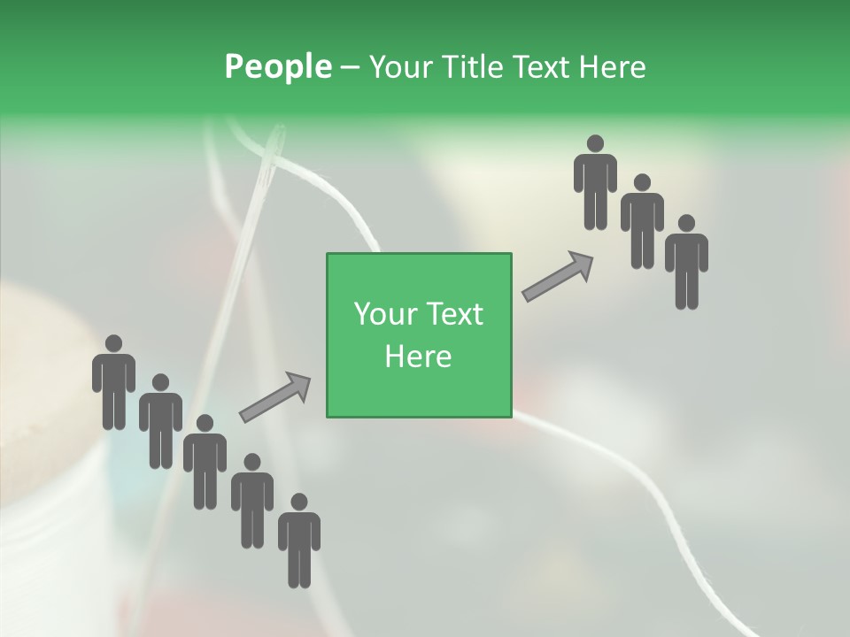 Tangle Darn Work PowerPoint Template