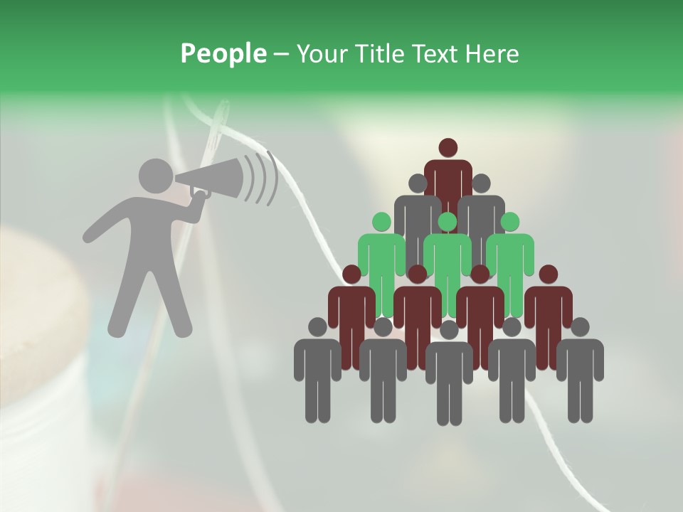 Tangle Darn Work PowerPoint Template