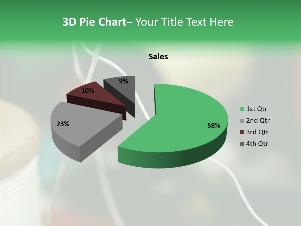 Tangle Darn Work PowerPoint Template