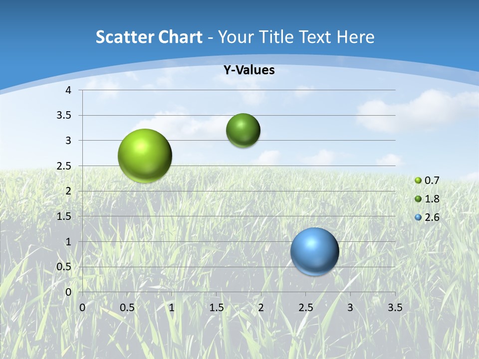 Blue White Wind PowerPoint Template
