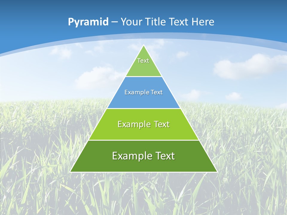 Blue White Wind PowerPoint Template