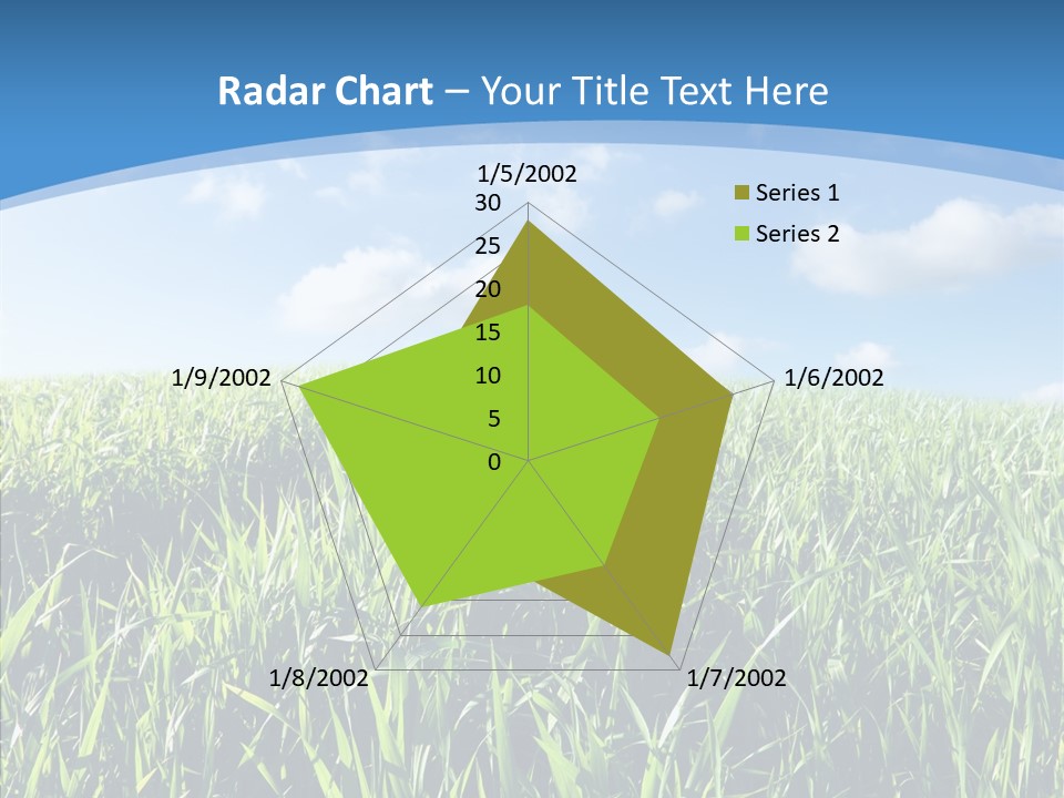 Blue White Wind PowerPoint Template