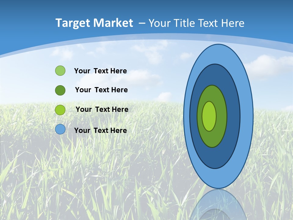 Blue White Wind PowerPoint Template