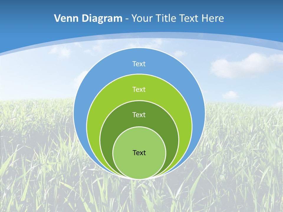 Blue White Wind PowerPoint Template