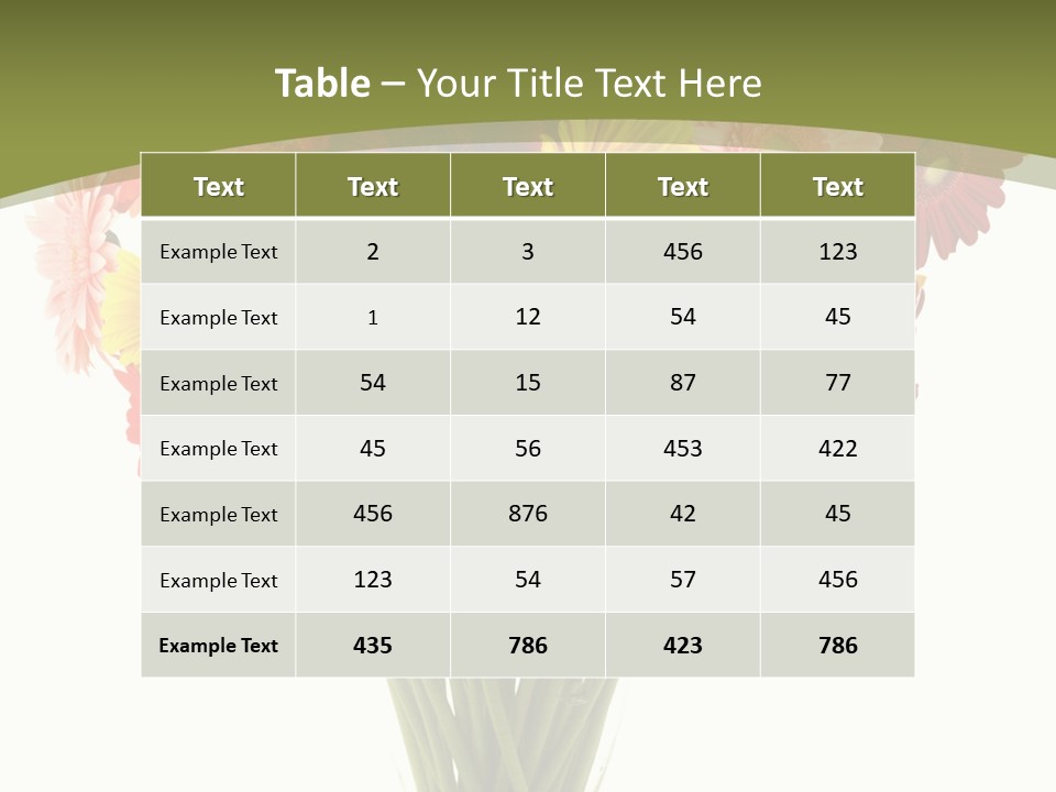 Corporation Chair Di Cu Ion PowerPoint Template