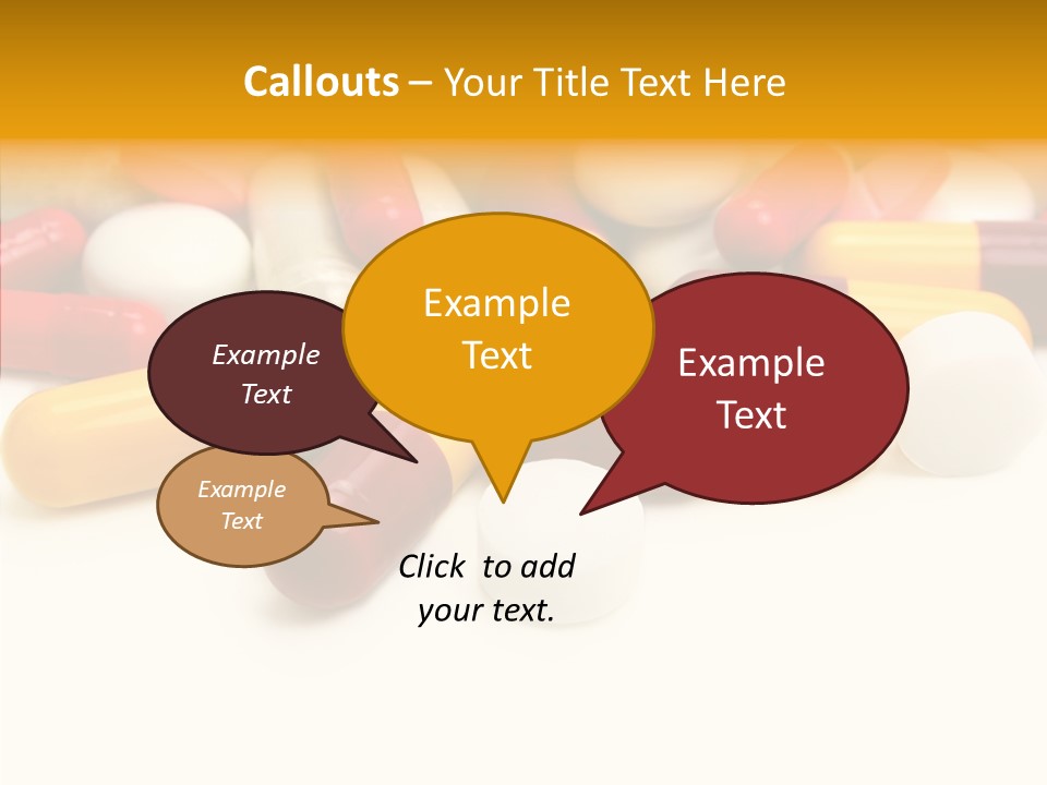 Prescriptions Prescription Capsules PowerPoint Template