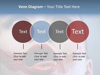 Female Fashion Stunning Happy PowerPoint Template