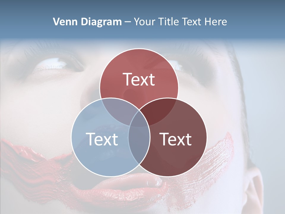 Female Fashion Stunning Happy PowerPoint Template