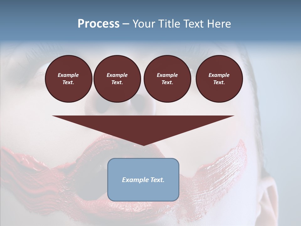 Female Fashion Stunning Happy PowerPoint Template