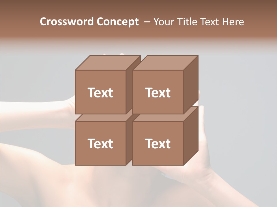 A Beauty Female With Red Lips Is Screaming PowerPoint Template