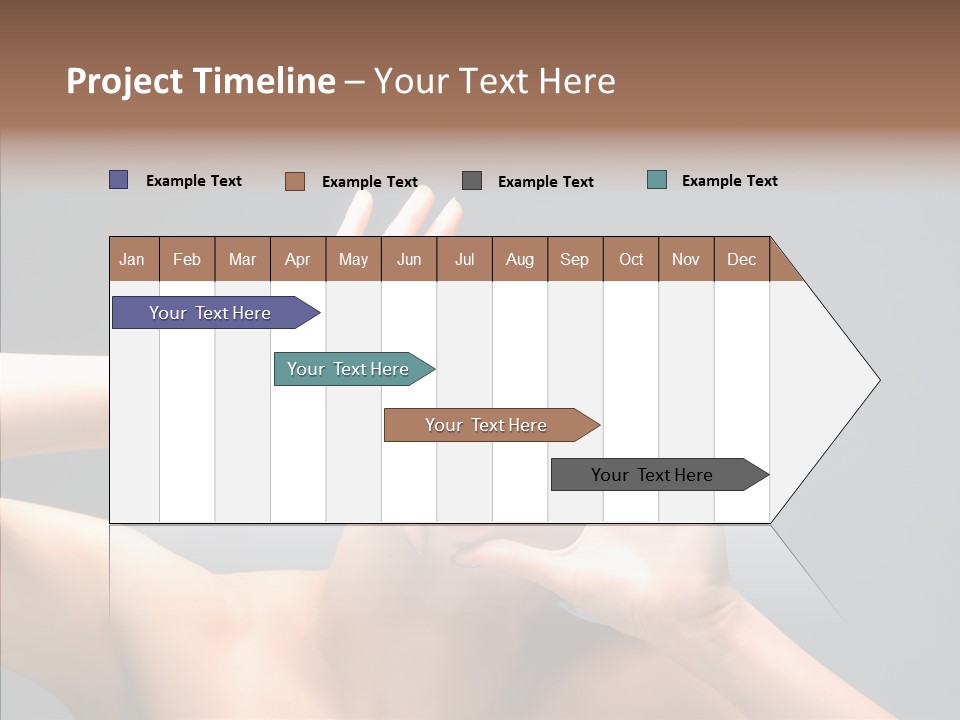 A Beauty Female With Red Lips Is Screaming PowerPoint Template