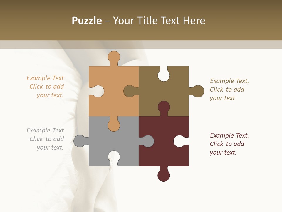 Old Woman Bare Foot PowerPoint Template