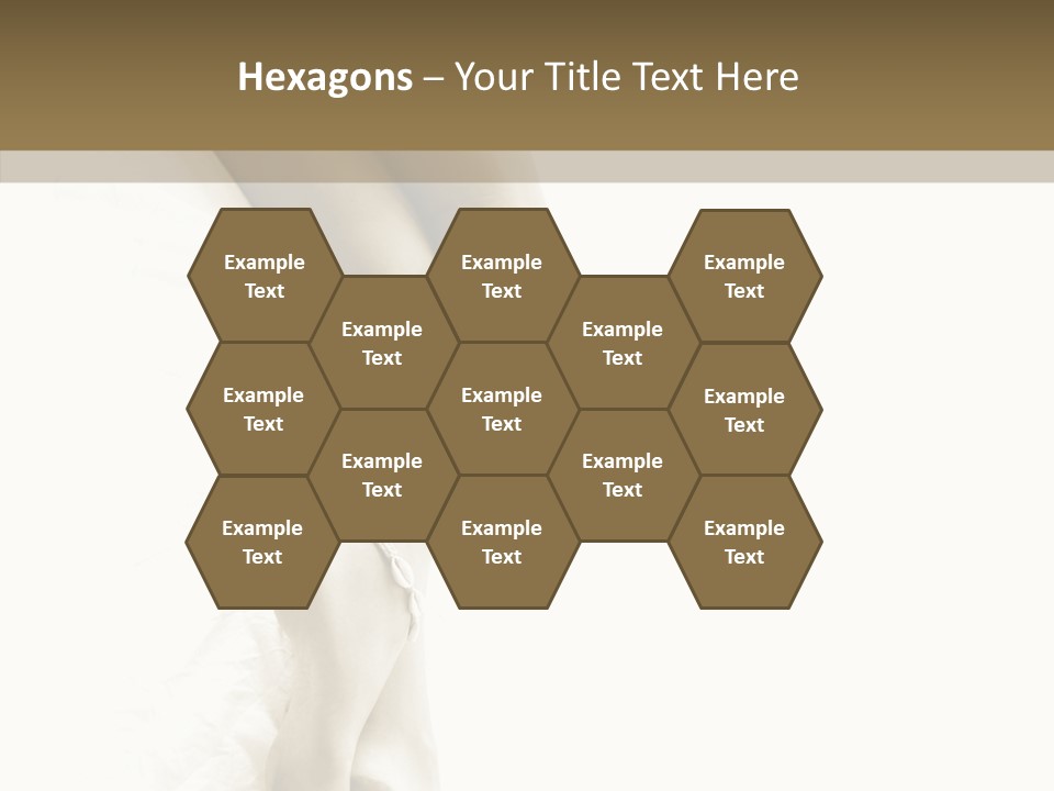 Old Woman Bare Foot PowerPoint Template