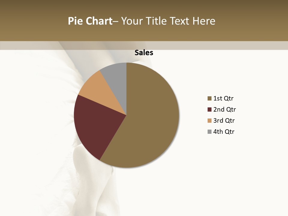 Old Woman Bare Foot PowerPoint Template