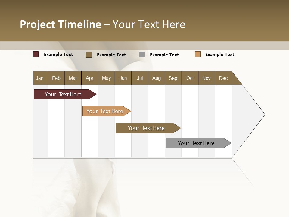 Old Woman Bare Foot PowerPoint Template