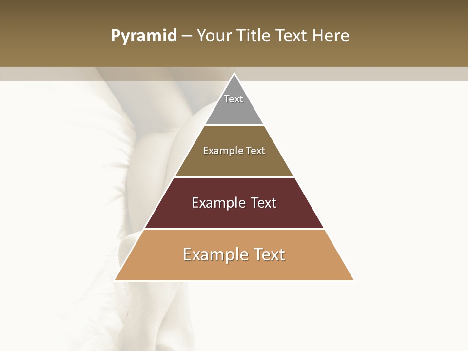 Old Woman Bare Foot PowerPoint Template