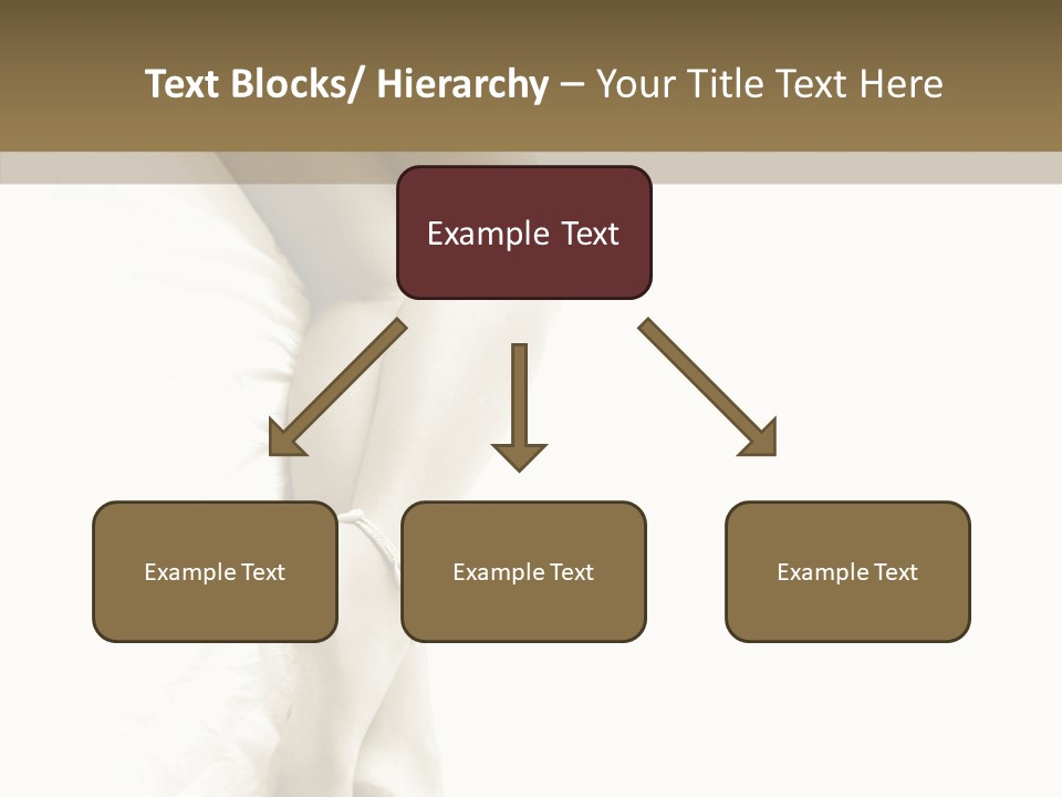 Old Woman Bare Foot PowerPoint Template