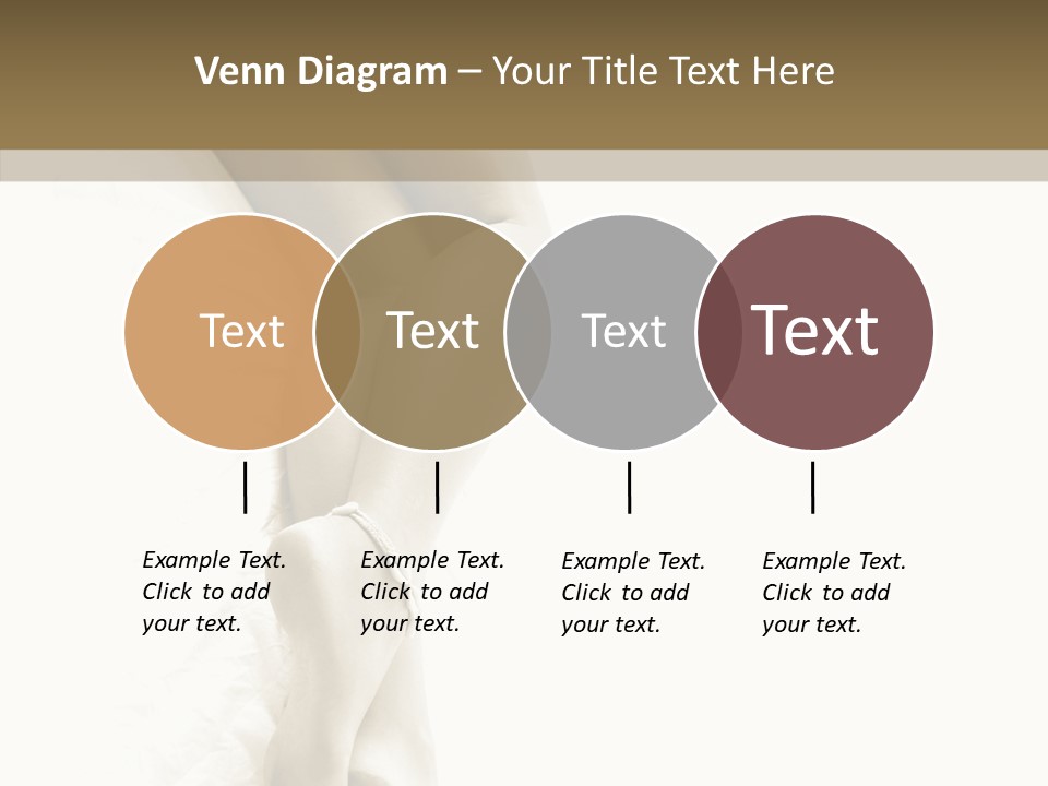 Old Woman Bare Foot PowerPoint Template