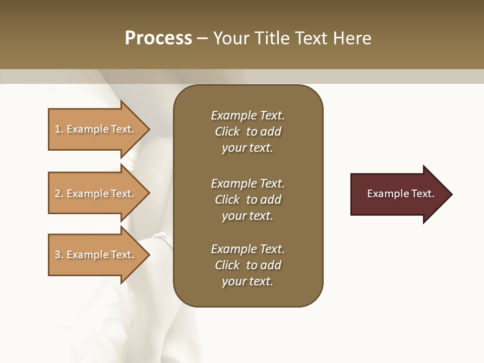 Old Woman Bare Foot PowerPoint Template