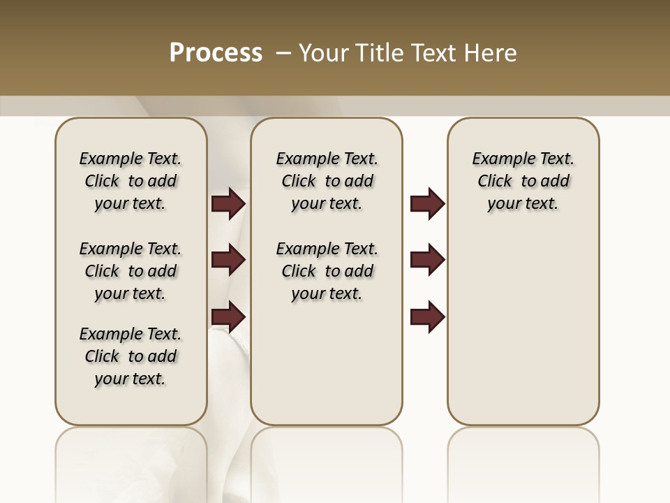 Old Woman Bare Foot PowerPoint Template
