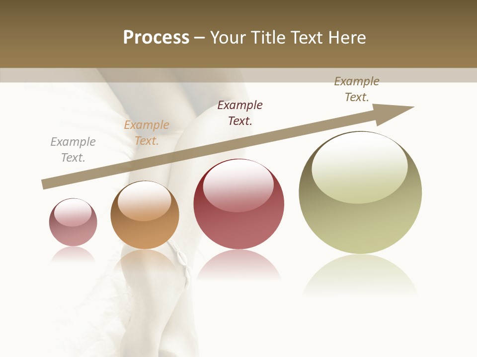 Old Woman Bare Foot PowerPoint Template