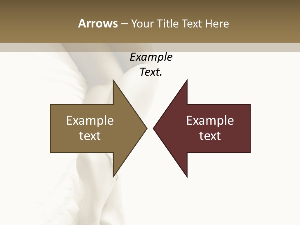 Old Woman Bare Foot PowerPoint Template