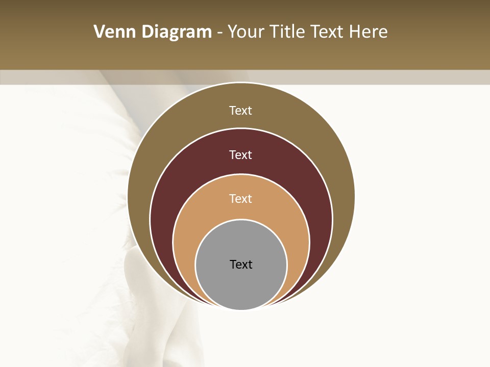 Old Woman Bare Foot PowerPoint Template