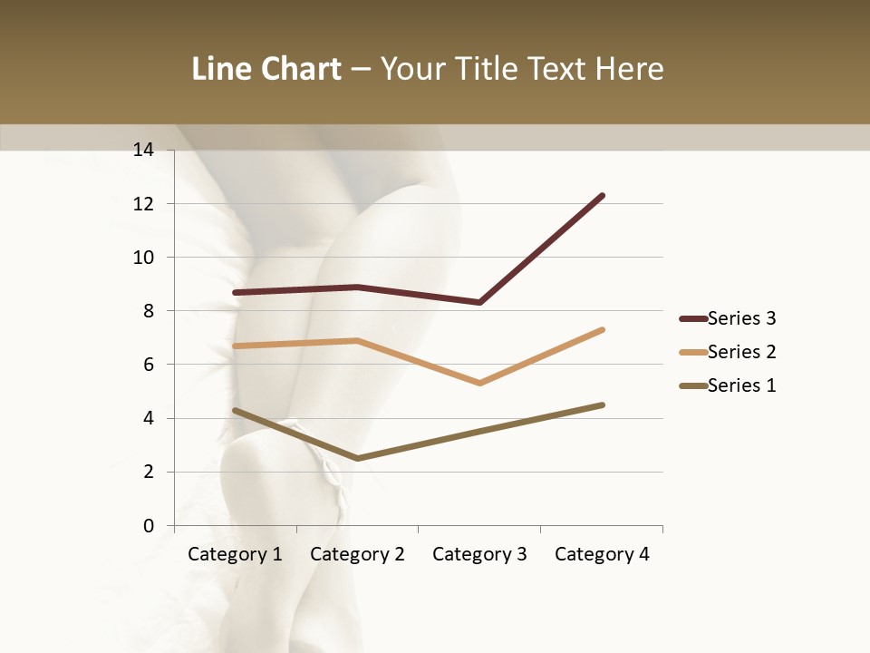 Old Woman Bare Foot PowerPoint Template