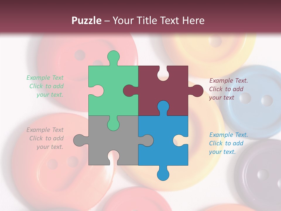 Old Variation Closeup PowerPoint Template