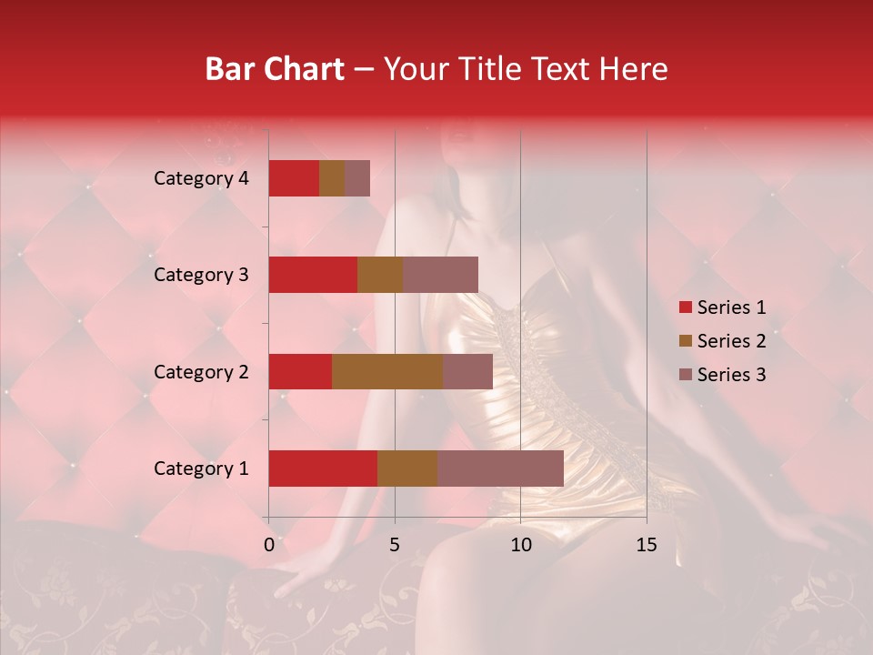 Glamour Beautiful Satisfied PowerPoint Template