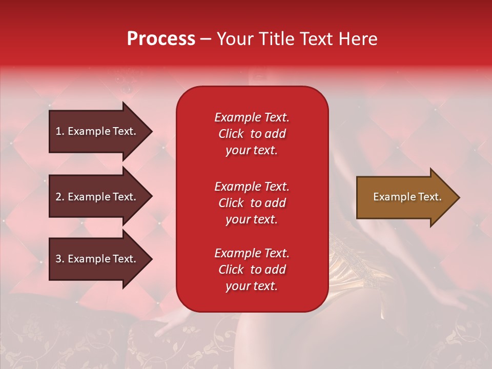 Glamour Beautiful Satisfied PowerPoint Template
