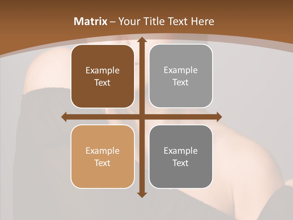 Elegance Lady Face PowerPoint Template