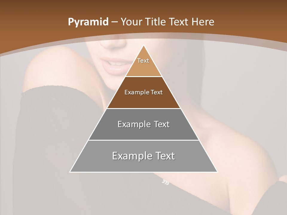 Elegance Lady Face PowerPoint Template