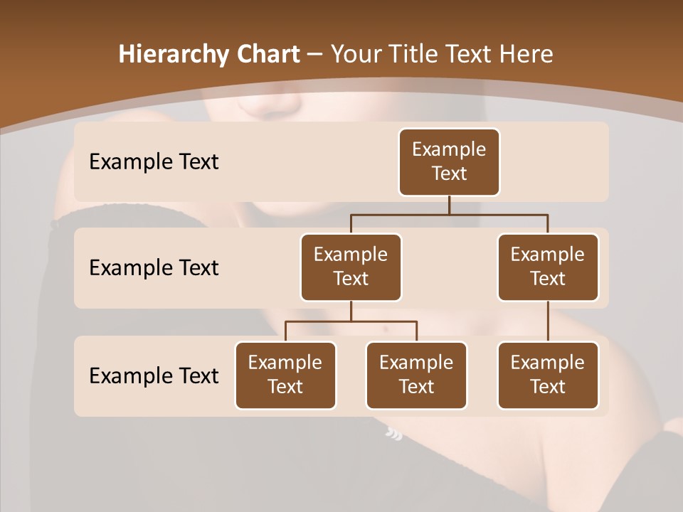 Elegance Lady Face PowerPoint Template