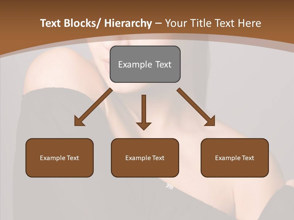 Elegance Lady Face PowerPoint Template