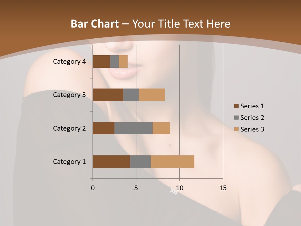 Elegance Lady Face PowerPoint Template