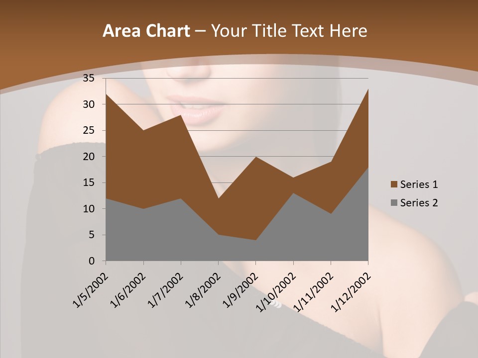 Elegance Lady Face PowerPoint Template