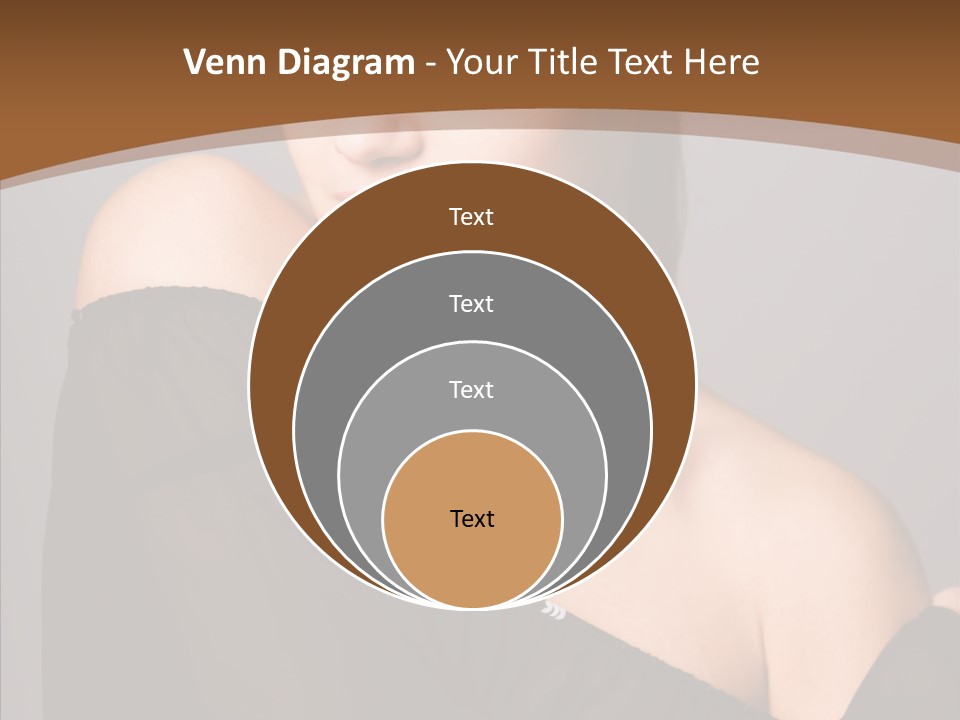 Elegance Lady Face PowerPoint Template