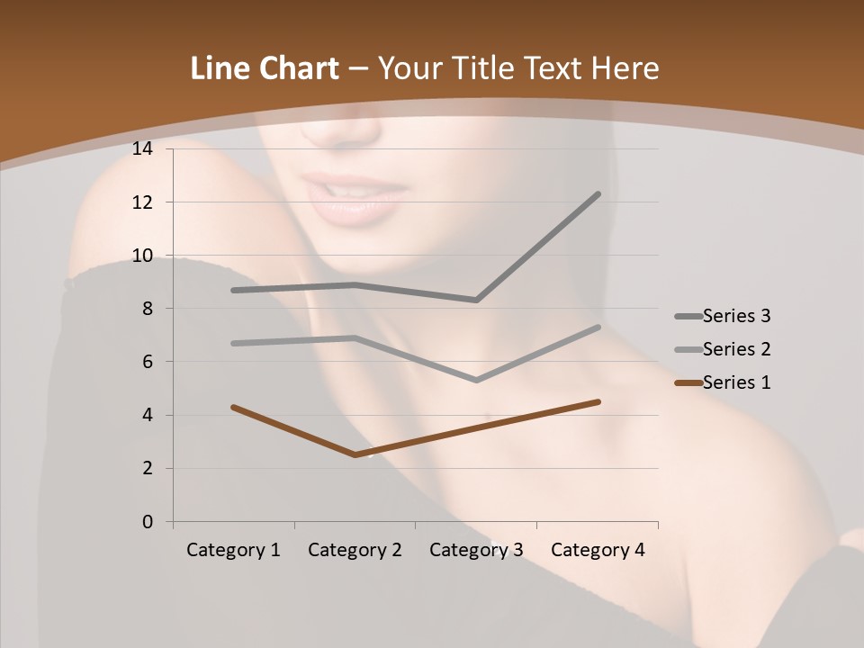 Elegance Lady Face PowerPoint Template