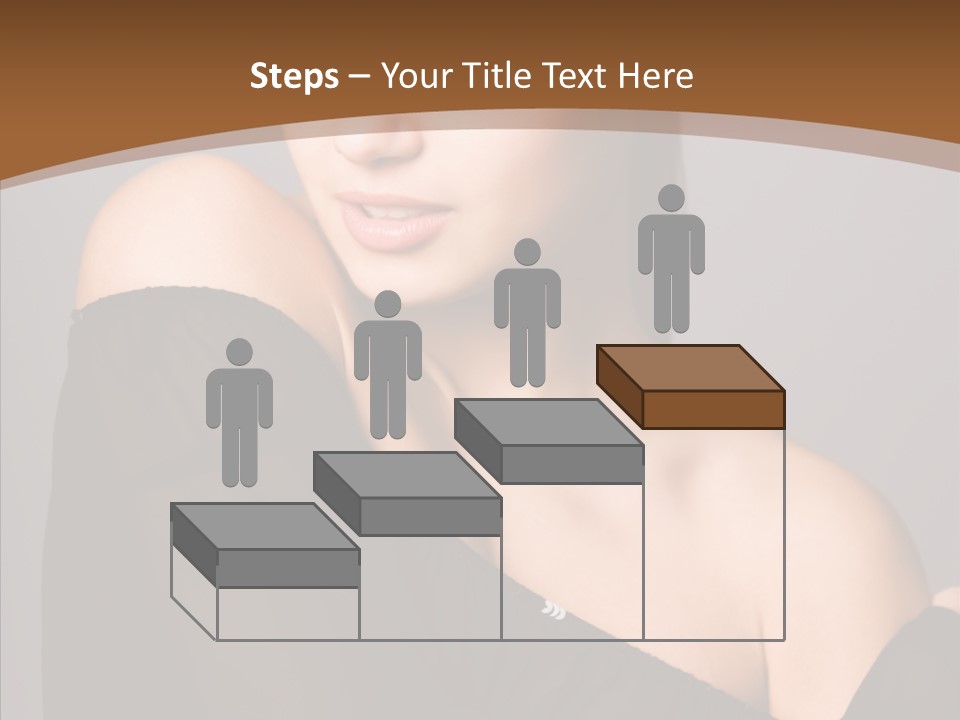 Elegance Lady Face PowerPoint Template