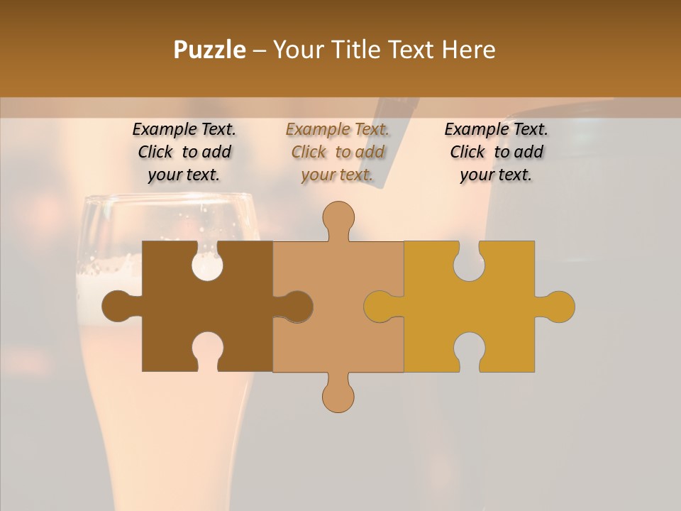 Counter Brew Ale PowerPoint Template