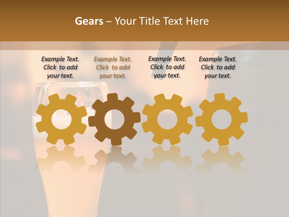 Counter Brew Ale PowerPoint Template