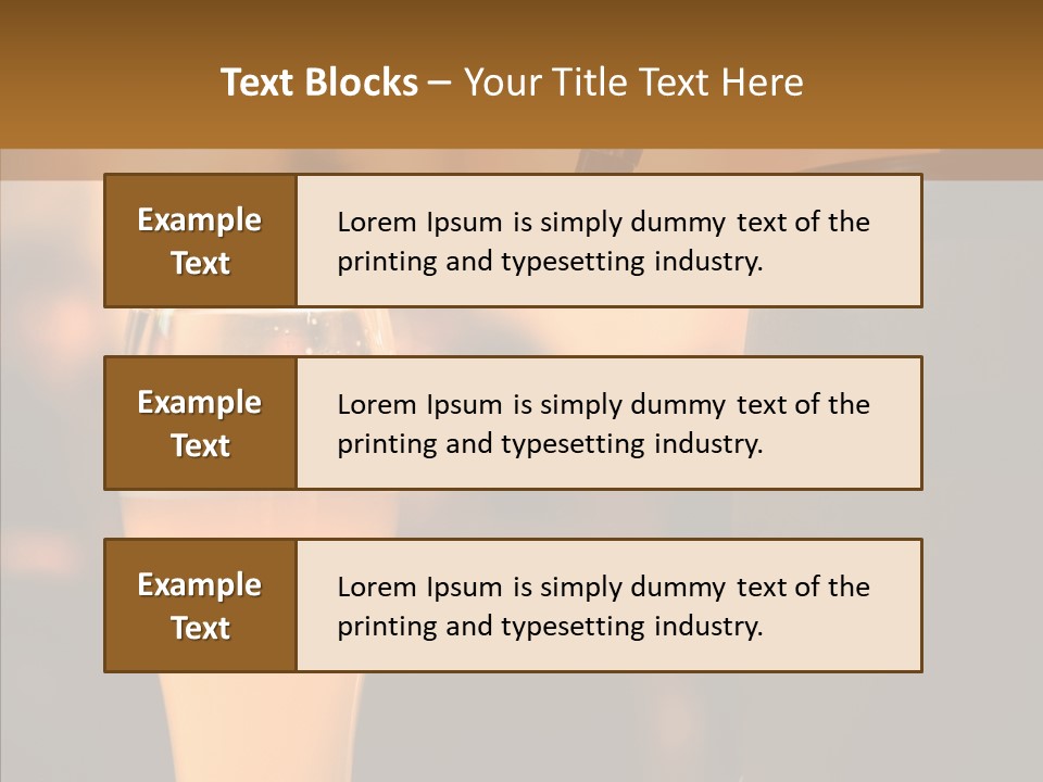 Counter Brew Ale PowerPoint Template