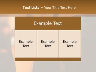 Counter Brew Ale PowerPoint Template