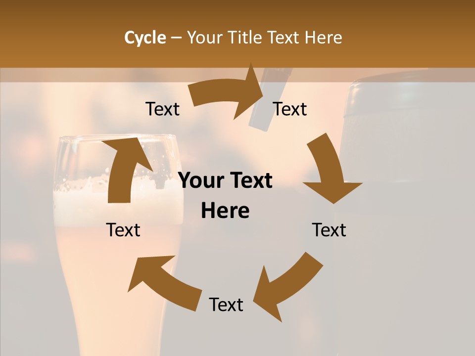 Counter Brew Ale PowerPoint Template