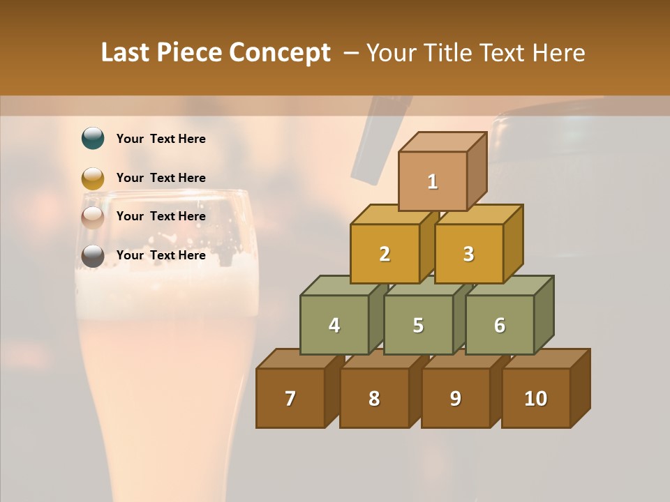 Counter Brew Ale PowerPoint Template