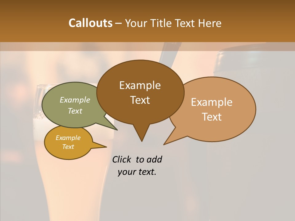 Counter Brew Ale PowerPoint Template